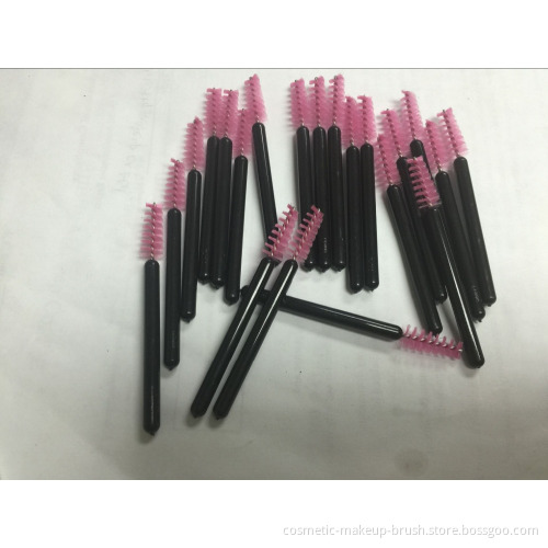 Pink Disposable micro Mascara wands